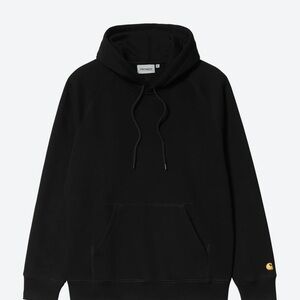 Carhartt WIP Black Hooded Pullover Sweatshirt
